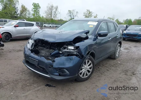 2015 Nissan Rogue S z USA, uszkodzony, nr VIN KNMAT2MT5FP588621